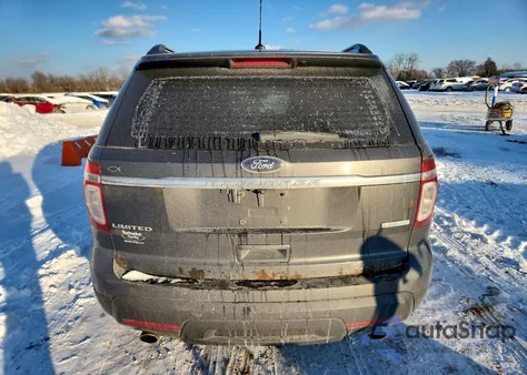 2015 Ford Explorer Limited from USA, damaged, VIN 1FM5K7F93FGA07356